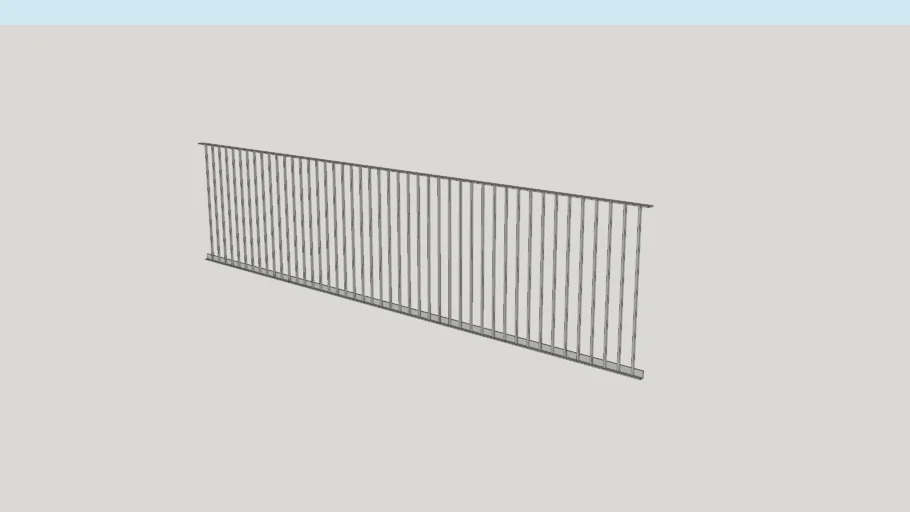 simple metal railing