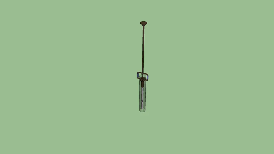 MACHINIST GLASS CYLINDER PENDANT - Restoration Hardware