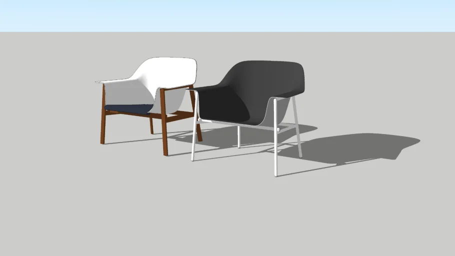 Sedan Lounge Chair - Neri & Hu