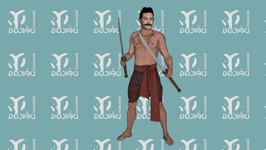 นายจันหนวดเขี้ยว  Thai Warrior