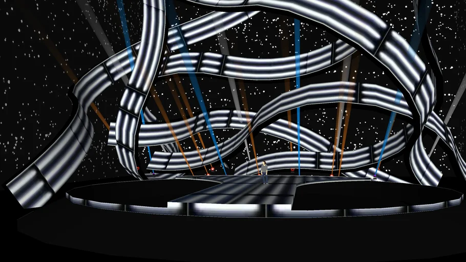 Eurovision 2014 6th Design With The real Size Of B&W Hallerne