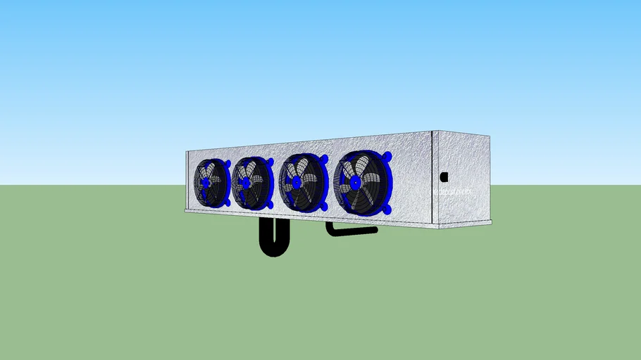 Evaporador BOHN de 4 aspas Refrigeracion Integral