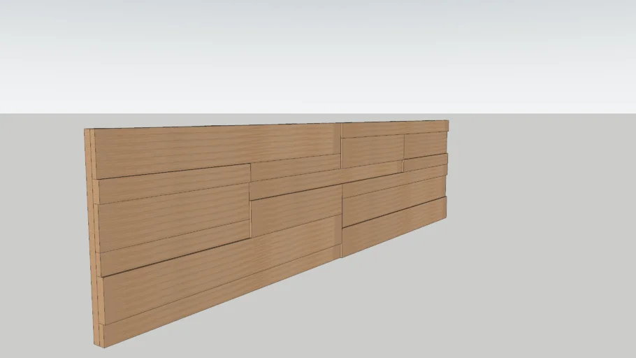 Asymmetric Wall Panel