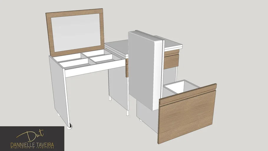 MESA DE CABECEIRA MULTI-FUNCIONAL