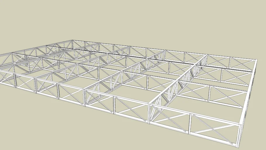 steel truss 18*30m
