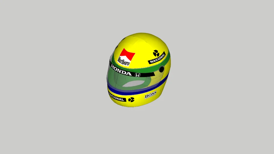 Ayrton Senna's helmet