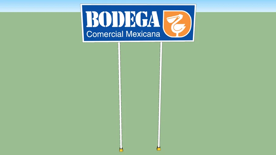 Letreo del Bodega Comercial Mexicana