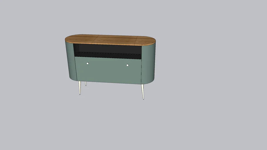Meuble TV Banc vintage TOPIM la redoute