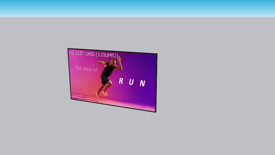 LG 110" UHD LCD Display