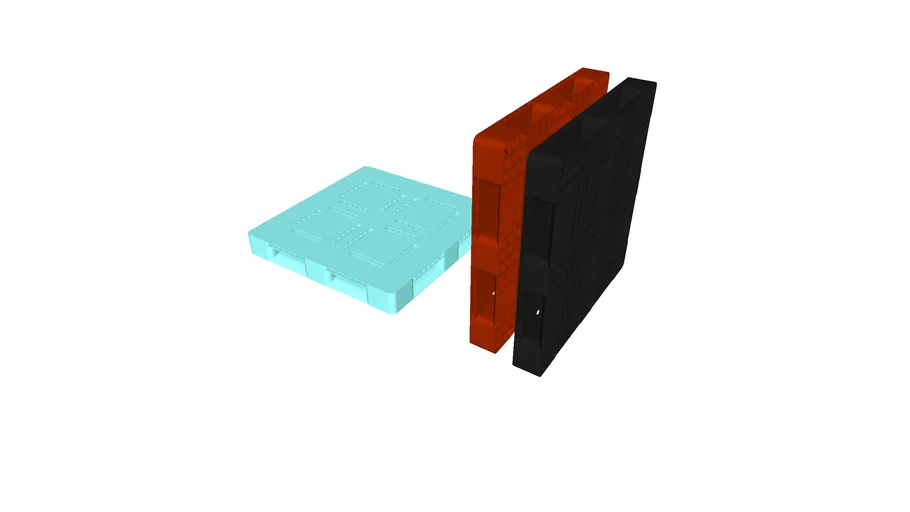 Plastic pallet (1100*1100)