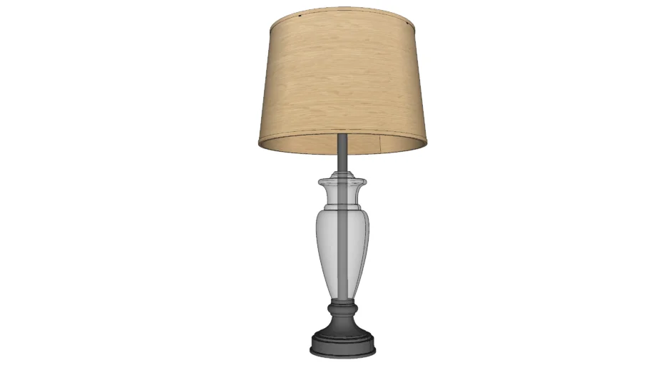 Glass Table Lamp