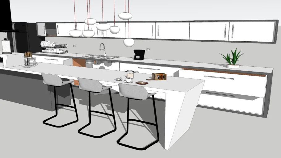Cocina moderna -Modern kitchen