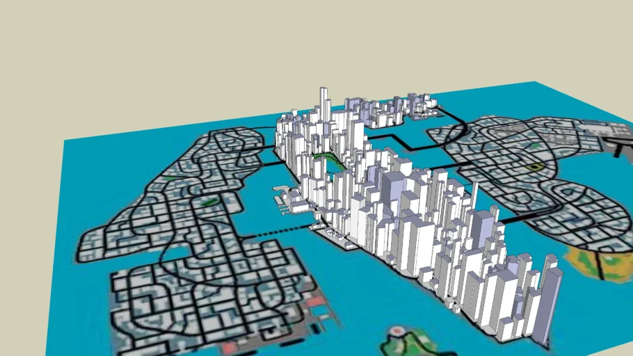 GTA IV 3D Liberty City -  HD Algonquin Completion