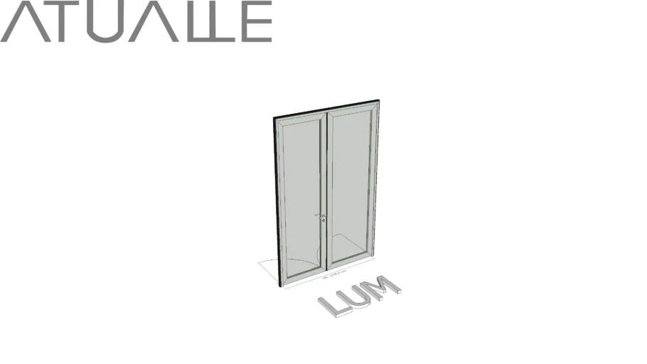PORTA DE GIRO DUPLA - LUMINA