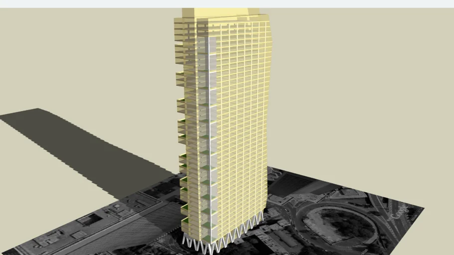 Tour Majunga - 195 mètres - projet Paris, La Défense