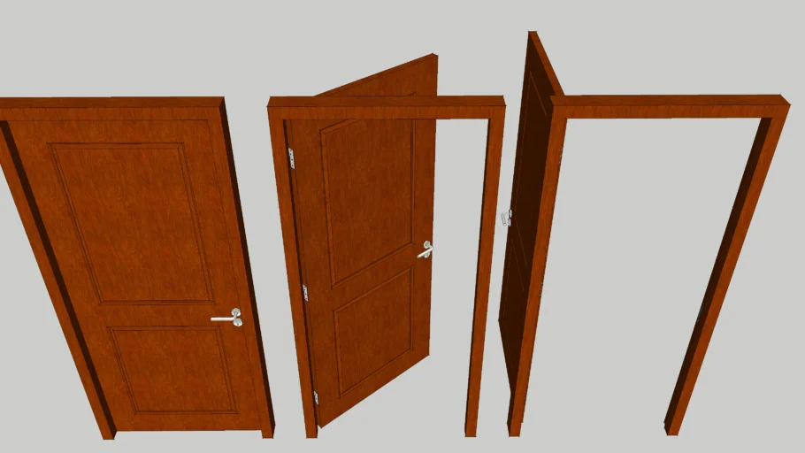 Puerta madera