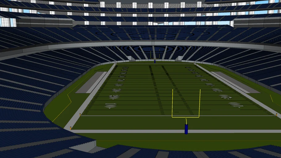 SoFi Stadium - Super Bowl Setup