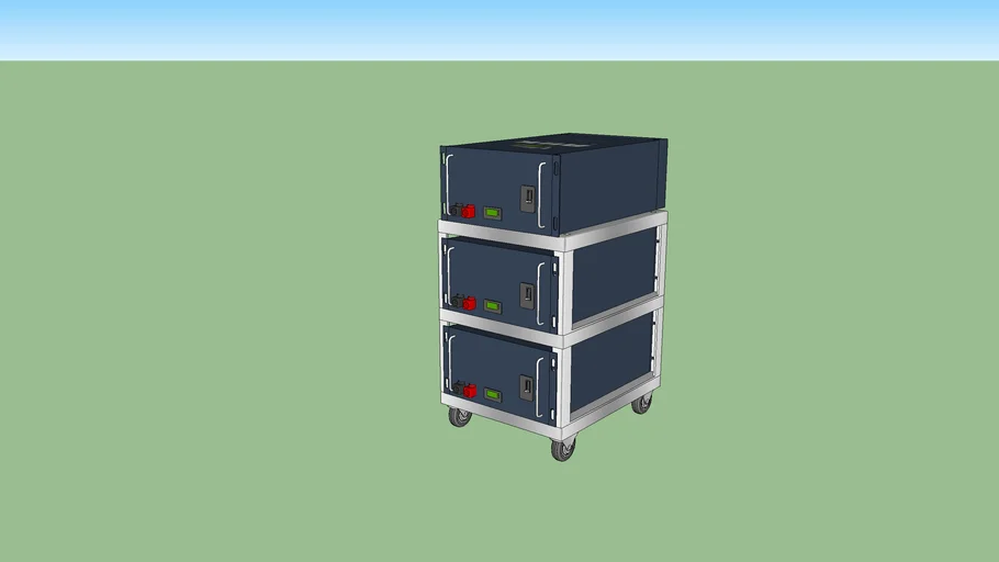Dynamic ARK Battery Rack | 3D Warehouse
