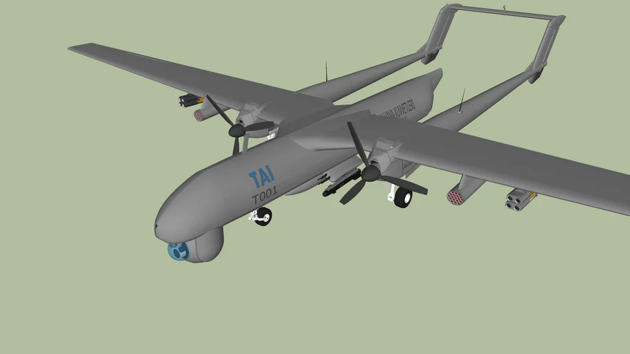 Aircraft - TURKISH YFYK UAV ANKA-2 ( İHA)