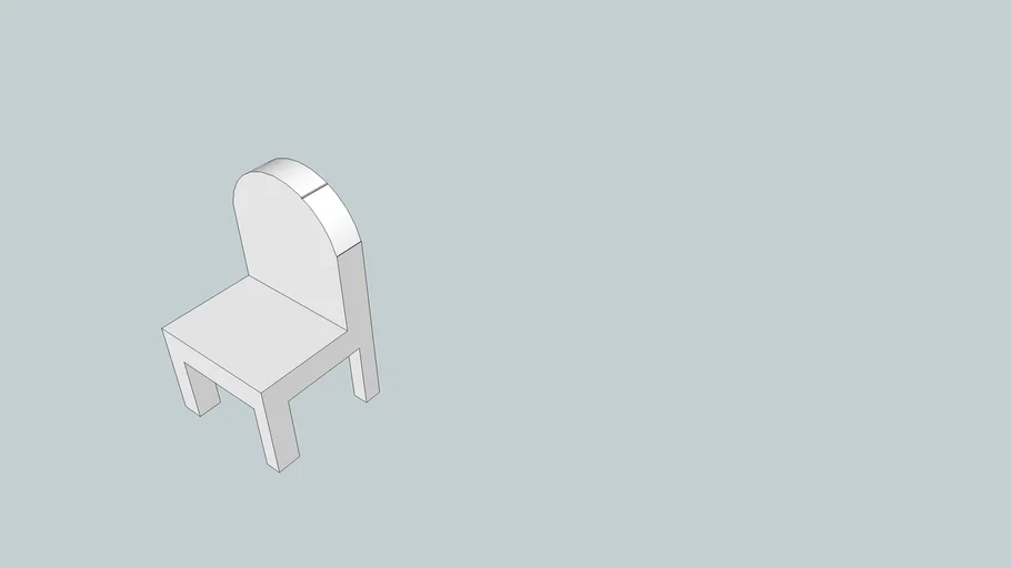 A simple Chair | 3D Warehouse