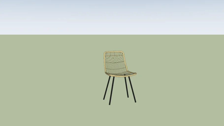 SILLA DE RATAN CALONGUE