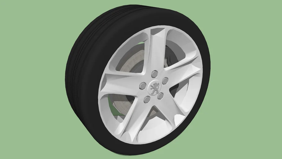 Llanta Peugeot 18" 307 XSi/ 307 XTi/ 407 Sport 2.2/ 407 SW Sport 2.2