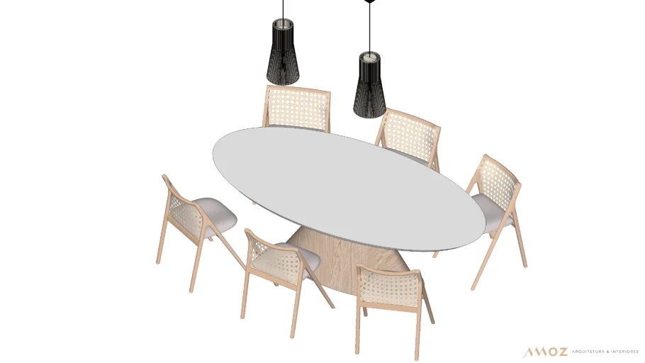 Mesa jantar + Cadeiras