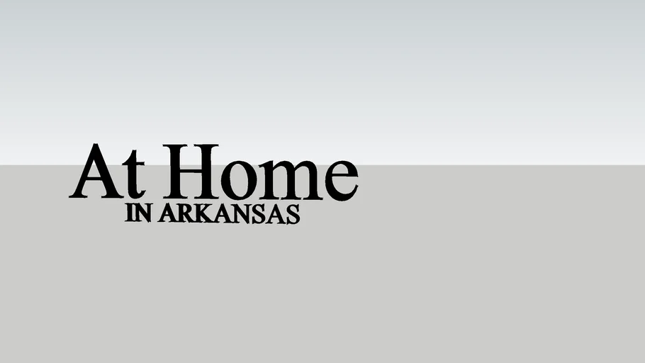 At Home In Arkansas