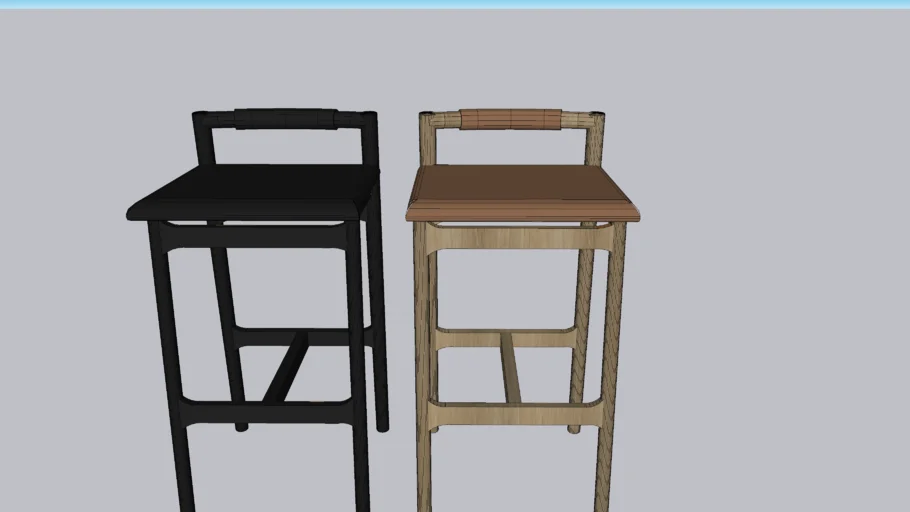 Four Hands- Baden Stool