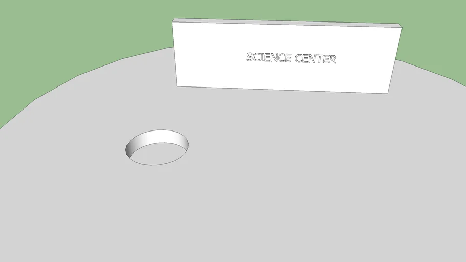 Science Center Sign