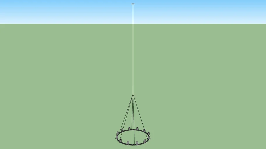 Pauillac Round Chandelier 48" - Restoration Hardware