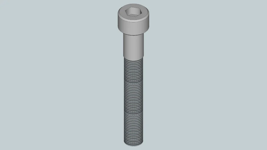screw 6-32 SHCS 1.0 simplified threads