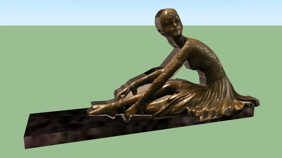 ESCULTURA BARROCA - BAILARINA