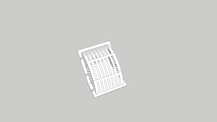 Scupper Drain - Convex Grate