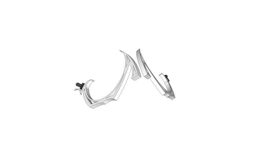 twisted chopper bars