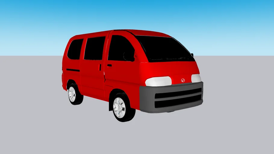 1996 Perodua Rusa Base Trim | 3D Warehouse