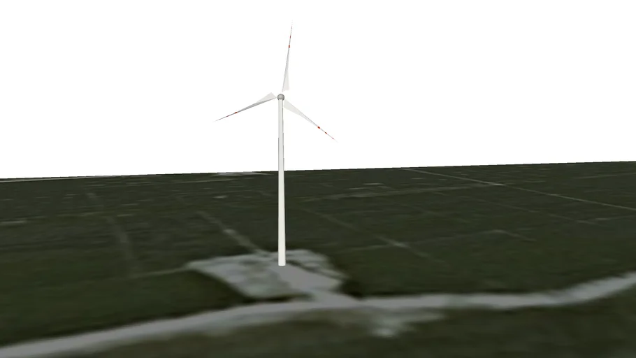 Turbina wiatrowa elektrowni wiatrowej Kamieńsk