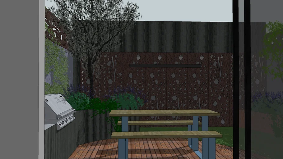 courtyard garden