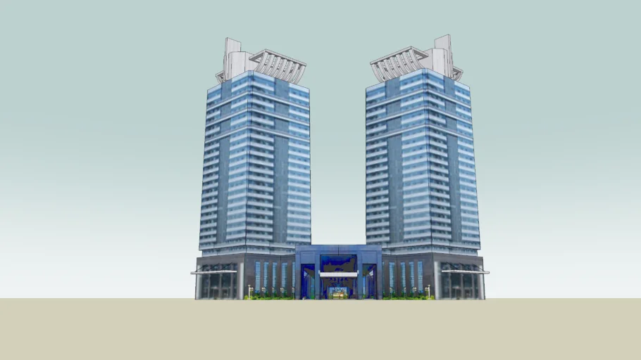 赣州市政府双子楼