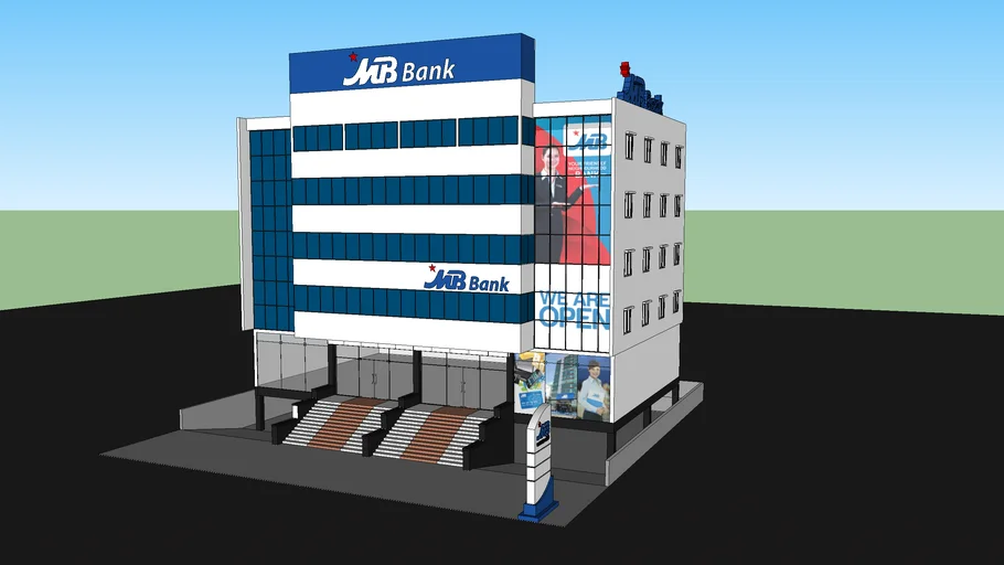 MB Bank Exterior Design