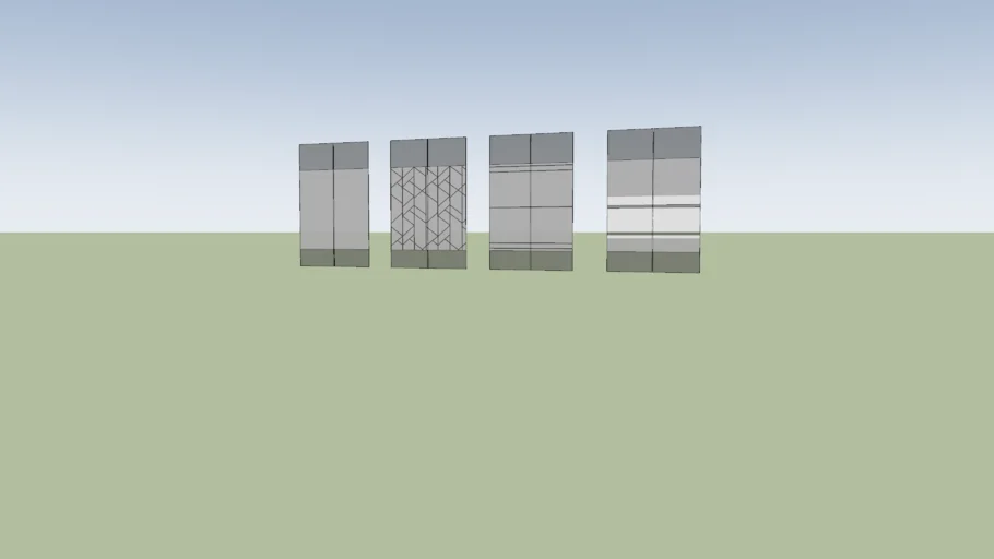Frosted Glass Partition