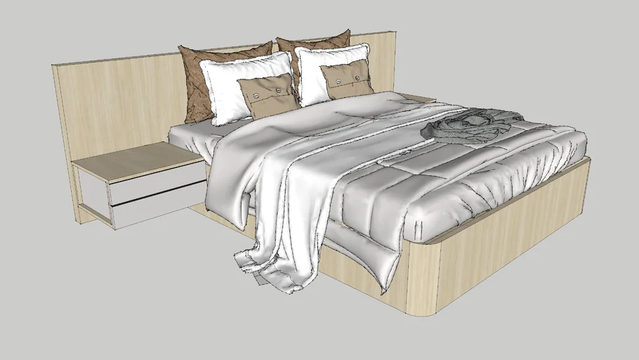 Built-In Queenbed