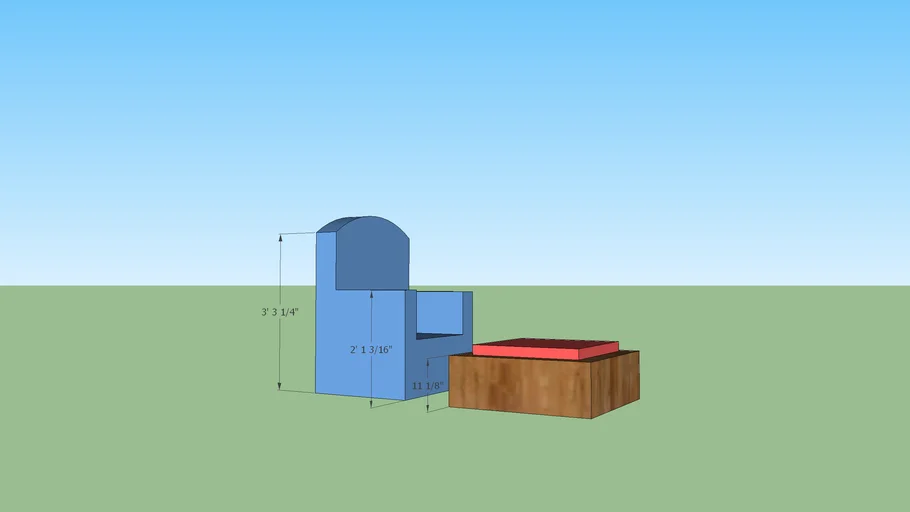 Modified Chair | 3D Warehouse