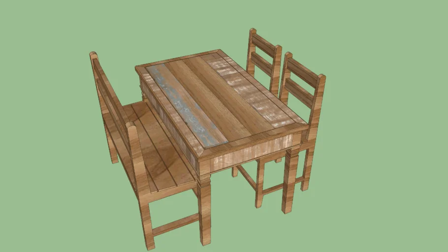 Mesa Madeira Rústica