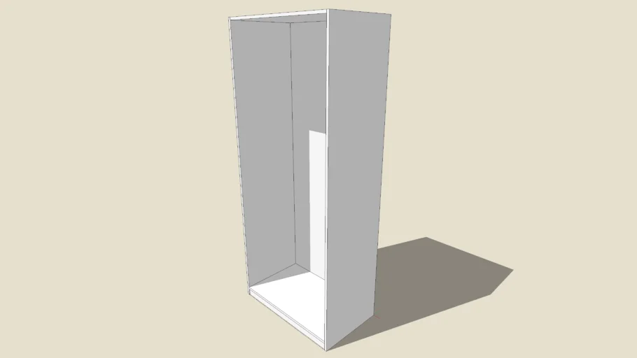 IKEA PAX FRAME RANGE 50/75/100 cm WIDTH 35/50 DEEP  201/236 HIGH