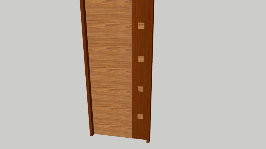 Wood door