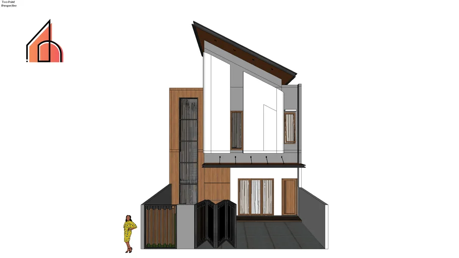 Rumah Scandinavian Tropis
