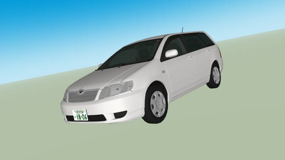 TOYOTA　COROLLA　FIELDER　2台セット New 2025 Toyota Corolla Fielder Gasoline (EX 2WD) for Sale