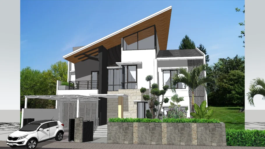 modern house by rumah