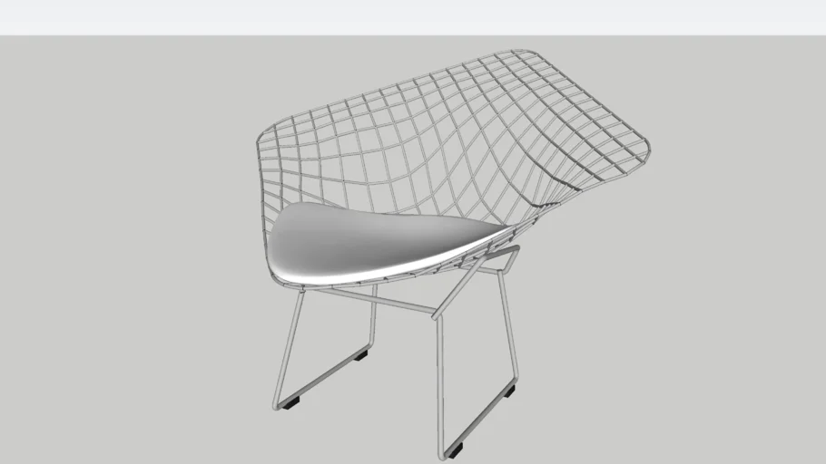 Harry Bertoia Diamond Wire Chair